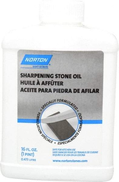 Norton - Sharpening Stone Oil Container Size Range: 16 oz. - 31.9 oz. Food Grade: NonFoodGrade - A1 Tooling