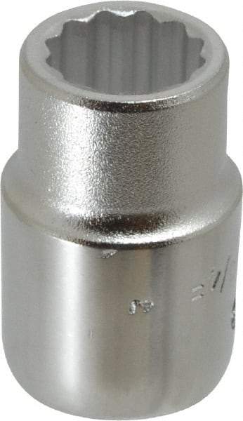 Blackhawk by Proto - 3/4", 3/4" Drive, Standard Hand Socket - 12 Points, 2" OAL, Chrome Finish - A1 Tooling