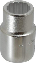 Blackhawk by Proto - 3/4", 3/4" Drive, Standard Hand Socket - 12 Points, 2" OAL, Chrome Finish - A1 Tooling