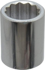 Blackhawk by Proto - 1-1/8", 3/4" Drive, Standard Hand Socket - 12 Points, 2-13/64" OAL - A1 Tooling