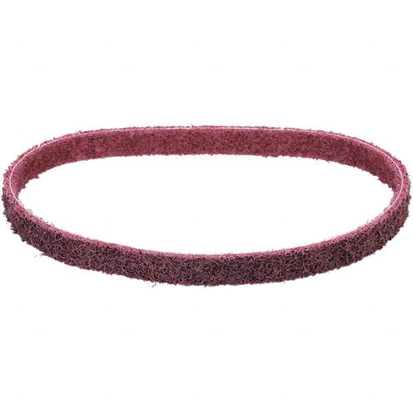 Dynabrade - 3/4" Wide x 18" OAL, Aluminum Oxide Abrasive Belt - Aluminum Oxide, Medium, Nonwoven, Series SC-BS - A1 Tooling