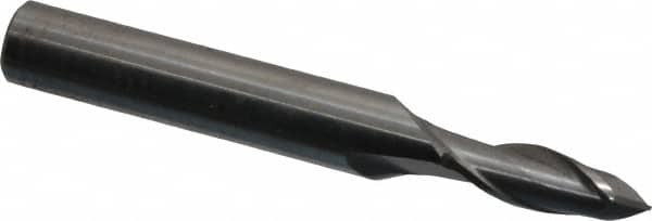 Magafor - 3/16" Body Diam, 90°, 2" OAL, Solid Carbide Spotting Drill - A1 Tooling