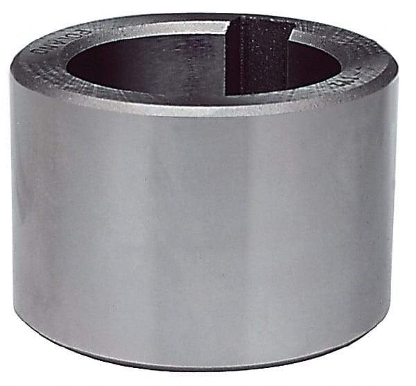 Interstate - 2" ID x 2-3/4" OD, Alloy Steel Machine Tool Arbor Spacer - 1" Thick - Exact Industrial Supply