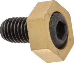 Gibraltar - 1" Hex, 1/2-13 Stud Thread, Symmetrical Hex Clamp - 0.11" Hex Height, 29/32" Thread Length, 10 Clamps - A1 Tooling