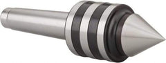 Value Collection - MT3 Taper Shank, 1.7717" Head Diam Live Center - 4,000 Max RPM, 1.2598" Point Diam, 2.95" Point Len, 705.48 Lb Max Workpc, 6.4567" OAL, 1.12" Long Tip, Standard Point - A1 Tooling