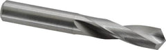 M.A. Ford - 0.339" 118° Spiral Flute Solid Carbide Screw Machine Drill Bit - Bright Finish, Right Hand Cut, 1-1/4" Flute Length, 2-1/2" OAL, Faceted Point, Straight Shank - A1 Tooling