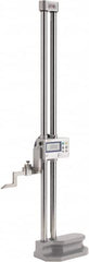 Mitutoyo - 24" Electronic Height Gage - 0.0005, 0.0002" (Switchable) Resolution, Accurate to 0.0015", LCD Display, SPC Data Output - A1 Tooling