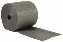 Brady SPC Sorbents - 25 Gal Capacity per Package, Universal Roll - 150' Long x 15" Wide, Gray, Polypropylene - A1 Tooling