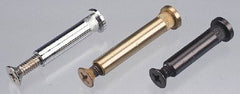 Made in USA - 1/4-20 Thread Barrel, Slotted/Phillips Drive, Stainless Steel Sex Bolt & Binding Post - 3/4" Long Barrel, Grade 18-8 - A1 Tooling