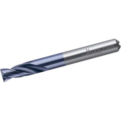 Walter-Titex - 1/8" 180° Spiral Flute Solid Carbide Screw Machine Drill Bit - A1 Tooling