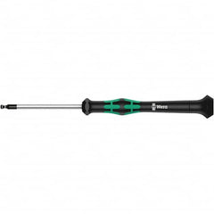 Wera - 2.5mm Hex Ball End Driver - 2-3/8" Bade Length, Multi Handle, 305mm OAL - A1 Tooling