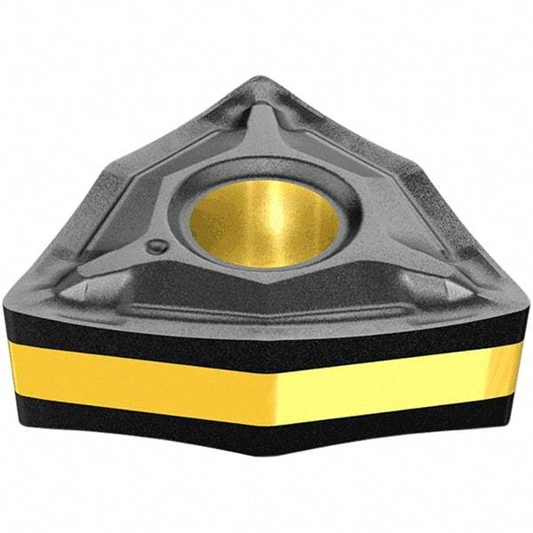 Iscar - TNMG333 TF Grade IC9150 Carbide Turning Insert - TiCN/Al2O3/TiN Finish, 60° Triangle, 3/8" Inscr Circle, 3/16" Thick, 3/64" Corner Radius - A1 Tooling