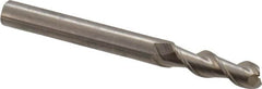 Kennametal - 1/4", 2 Flute, Single End, Solid Carbide, 0.015" Corner Radius End Mill - 2-1/2" OAL, 45° Helix, Right Hand Flute, 3/4" LOC, Right Hand Cut - A1 Tooling