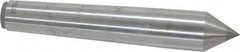 Made in USA - Carbide-Tipped Alloy Steel Standard Point Solid Dead Center - Jarno 6 Taper, 4-1/2" OAL - A1 Tooling