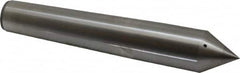 Made in USA - Carbide-Tipped Alloy Steel Standard Point Solid Dead Center - Jarno 9 Taper, 6-3/4" OAL - A1 Tooling