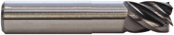 M.A. Ford - 1", 5 Flute, Solid Carbide, 0.03" Corner Radius End Mill - 6" OAL, 4" LOC - A1 Tooling