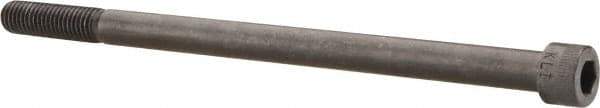 Made in USA - 1/2-13 UNC Hex Socket Drive, Socket Cap Screw - Alloy Steel, Black Oxide Finish, Partially Threaded, 8-1/2" Length Under Head - A1 Tooling