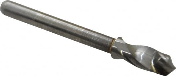 Kyocera - #16, 130° Drill Point, 1/8" Shank Diam, Regular Spiral Circuit Board Drill Bit - A1 Tooling