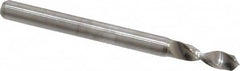 SGS - #34, 130° Drill Point, 1/8" Shank Diam, Regular Spiral Circuit Board Drill Bit - A1 Tooling