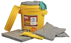 Brady SPC Sorbents - 15 Gal Capacity Oil Only Spill Kit - 20 Gal Polyethylene Lab Pack - A1 Tooling