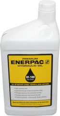 Enerpac - 1 Qt Bottle, Mineral Hydraulic Oil - ISO 32, <12,000 SUS at 0°F, 150 to 165 SUS at 100°F, 42 to 45 SUS at 210°F - A1 Tooling