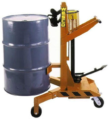 Wesco Industrial Products - 1,100 Lb Load Capacity, 55 Gal Drum Transporter - For 55 Gal Drums - A1 Tooling