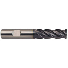 Guhring - 1" Diam 4 Flute Solid Carbide 0.09" Corner Radius End Mill - A1 Tooling