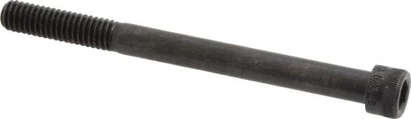 Holo-Krome - 5/16-18 UNC Hex Socket Drive, Socket Cap Screw - Alloy Steel, Black Oxide Finish, Partially Threaded, 3-3/4" Length Under Head - A1 Tooling