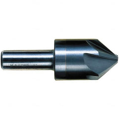 M.A. Ford - 1/4" Head Diam, 1/4" Shank Diam, 6 Flute 100° Solid Carbide Countersink - A1 Tooling