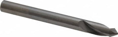 Made in USA - 1/4" Body Diam, 90°, 2-1/2" OAL, Solid Carbide Spotting Drill - A1 Tooling