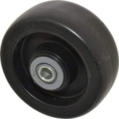 Albion - 5 Inch Diameter x 2 Inch Wide, Polyolefin Caster Wheel - 650 Lb. Capacity, 2-3/16 Inch Hub Length, 1/2 Inch Axle Diameter, Roller Bearing - A1 Tooling