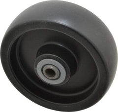 Albion - 6 Inch Diameter x 2 Inch Wide, Polyolefin Caster Wheel - 750 Lb. Capacity, 2-3/16 Inch Hub Length, 1/2 Inch Axle Diameter, Roller Bearing - A1 Tooling