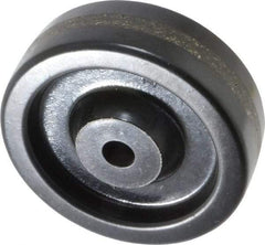 Albion - 4 Inch Diameter x 1-1/4 Inch Wide, Phenolic Caster Wheel - 400 Lb. Capacity, 1-3/8 Inch Hub Length, 1/2 Inch Axle Diameter, Plain Bearing - A1 Tooling