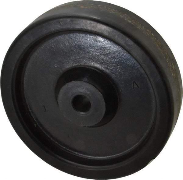 Albion - 5 Inch Diameter x 1-1/4 Inch Wide, Phenolic Caster Wheel - 400 Lb. Capacity, 1-3/8 Inch Hub Length, 1/2 Inch Axle Diameter, Plain Bearing - A1 Tooling