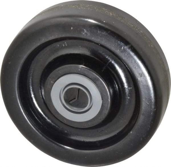 Albion - 5 Inch Diameter x 1-1/2 Inch Wide, Phenolic Caster Wheel - 600 Lb. Capacity, 1-5/8 Inch Hub Length, 1/2 Inch Axle Diameter, Roller Bearing - A1 Tooling