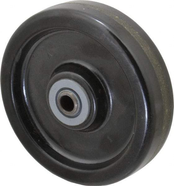 Albion - 6 Inch Diameter x 1-1/2 Inch Wide, Phenolic Caster Wheel - 500 Lb. Capacity, 1-27/32 Inch Hub Length, 3/4 Inch Axle Diameter, Roller Bearing - A1 Tooling