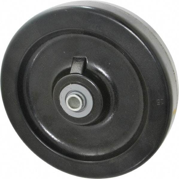 Albion - 8 Inch Diameter x 2 Inch Wide, Phenolic Caster Wheel - 1,400 Lb. Capacity, 2-3/16 Inch Hub Length, 1/2 Inch Axle Diameter, Roller Bearing - A1 Tooling