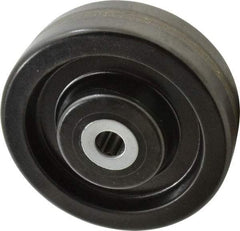 Albion - 8 Inch Diameter x 2-1/2 Inch Wide, Phenolic Caster Wheel - 2,000 Lb. Capacity, 3-1/4 Inch Hub Length, 1 Inch Axle Diameter, Roller Bearing - A1 Tooling