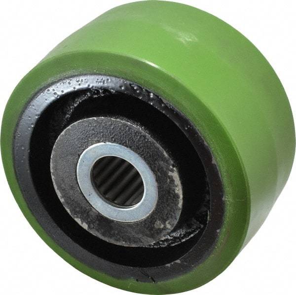 Albion - 6 Inch Diameter x 3 Inch Wide, Polyurethane Caster Wheel - 2,040 Lb. Capacity, 3-1/4 Inch Hub Length, 1-1/4 Inch Axle Diameter, Roller Bearing - A1 Tooling