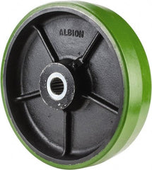 Albion - 12 Inch Diameter x 3 Inch Wide, Polyurethane Caster Wheel - 3,420 Lb. Capacity, 3-1/4 Inch Hub Length, 1-1/4 Inch Axle Diameter, Roller Bearing - A1 Tooling