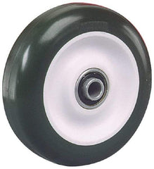 Albion - 4 Inch Diameter x 1-1/4 Inch Wide, Polyurethane Caster Wheel - 400 Lb. Capacity, 1-3/8 Inch Hub Length, 3/8 Inch Axle Diameter, Ball Bearing - A1 Tooling