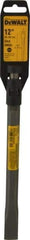 DeWALT - 1" Head Width, 12" OAL, 1-1/4" Shank Diam, Cold Chisel - Spline Drive, Spline Shank, Steel - A1 Tooling