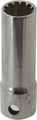 Proto - 3/8" Drive, 7/16" Socket, Spline Socket - 12 Points, 2-1/8" OAL - A1 Tooling