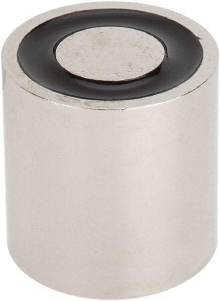 Mag-Mate - 1-1/4" Diam, 4.5 Watts, 44 Lb Max Magnetic Pull Electromagnet - 1/4-20 Thread, 24 DC Output Voltage - A1 Tooling