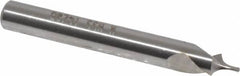 Walter-Titex - Metric Radius Cut 60° Incl Angle High Speed Steel Combo Drill & Countersink - A1 Tooling