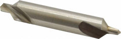 Interstate - #6 Plain Cut 90° Incl Angle High Speed Steel Combo Drill & Countersink - A1 Tooling