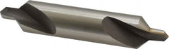 Interstate - #7 Plain Cut 90° Incl Angle High Speed Steel Combo Drill & Countersink - A1 Tooling