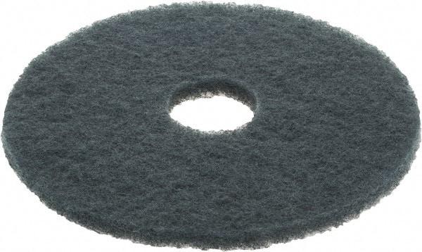 3M - Scrubbing Pad - 15" Machine, Blue Pad, Nylon & Polyester - A1 Tooling