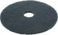 3M - Scrubbing Pad - 18" Machine, Blue Pad, Nylon & Polyester - A1 Tooling