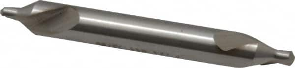 Walter-Titex - Metric Plain Cut 60° Incl Angle High Speed Steel Combo Drill & Countersink - A1 Tooling